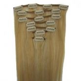 Aplique Tic Tac 100G 52cm Loiro com luzes Remy Hair